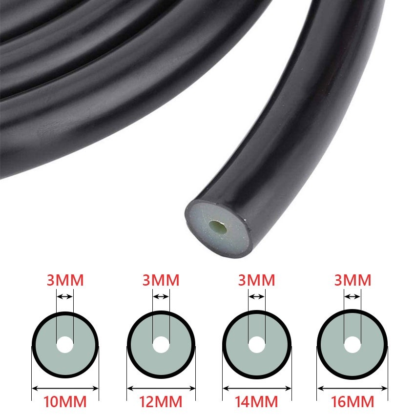 1Meter Karet Speargun 16Mm/14Mm/12Mm/10Mm Rubber Speargun Ikan Panahan Ikan Spearfishing