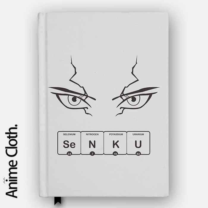 

Notebook Senku Dr Stone Anime Cosplay Buku Tulis Diary Hardcover Custom