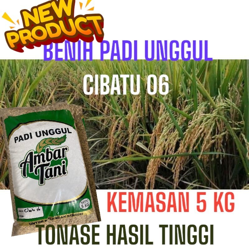 benih padi cibatu 06 5kg