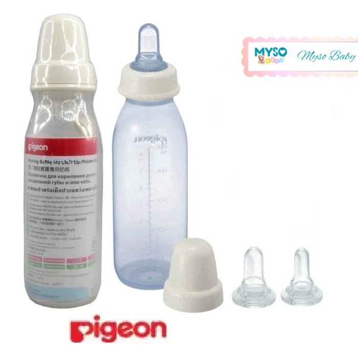 Pigeon Dot bayi for cleft palate baby dot botol susu nipple silicone untuk bibir sumbing
