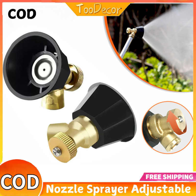 Nozzle Sprayer Adjustable Nozzle High Pressure Sprayer Atomizing Nozzle Pressure Electric Sprayer