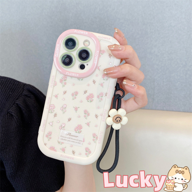 case OPPO Bunga yang indah Casing ponsel cocok untuk OPPO A15 A16 A17 A53 A54 A55 A57 A58 Case Ponse