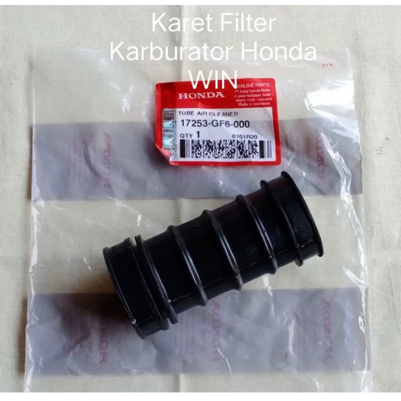 karet filter udara karburator karbu honda win 100 win100 ori bro bandung