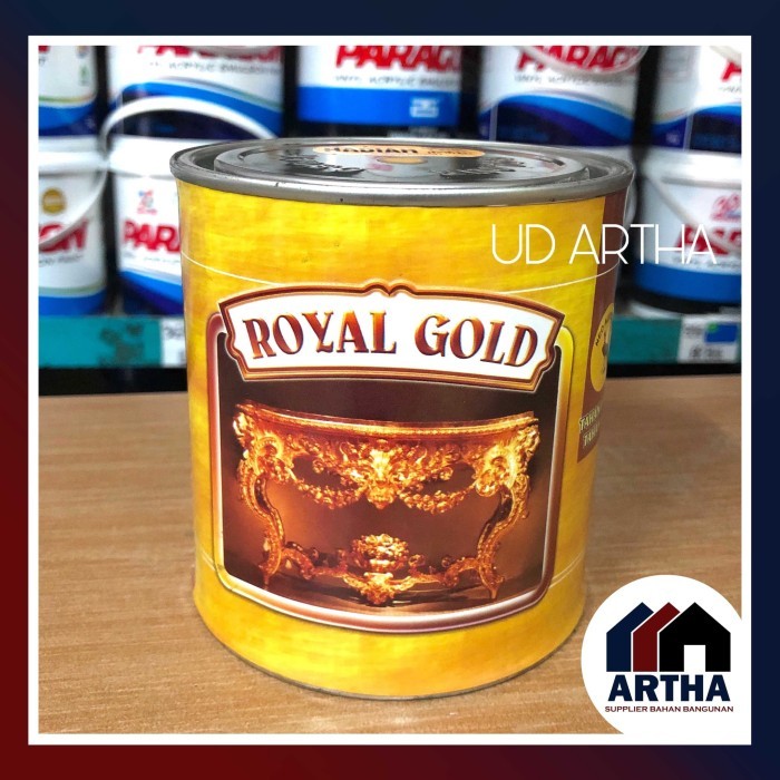 Cat Besi dan Kayu Neo Alkycoat Royal Gold 1 kg / Cat Emas Cat Gold