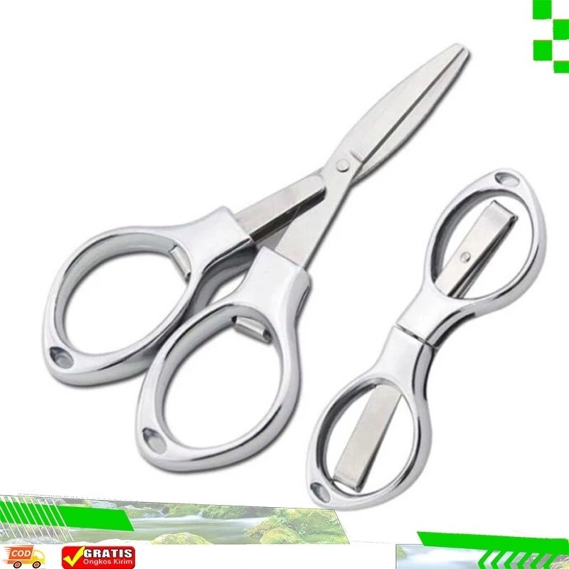 

Gunting stainless bentuk Kacamata/Gunting Lipat