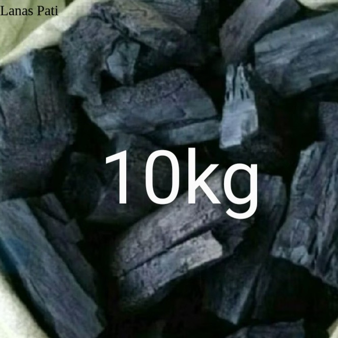 

TERMURAH areng kayu bakar 10kg / arang kayu media tanam anggrek / bakar sate / panggang murah terlariss