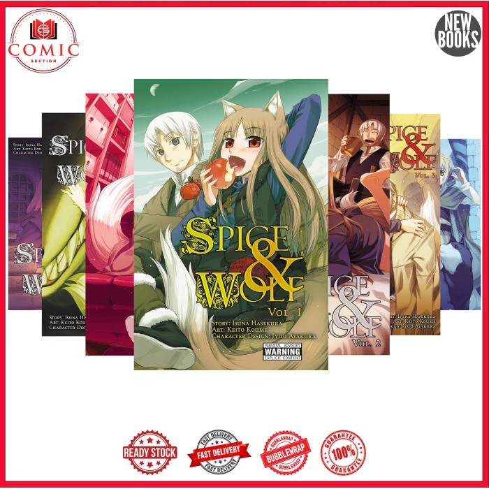 Manga Spice and Wolf (16 book series)