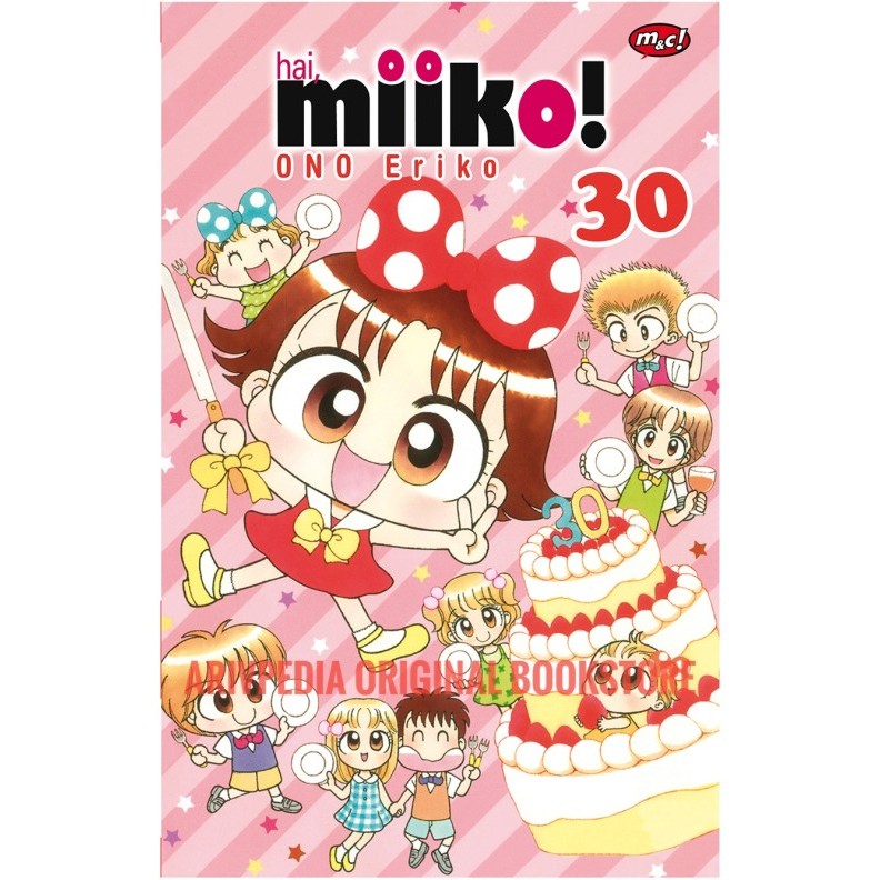 Hai Miiko 30 Bookpaper (Komik Segel Original)