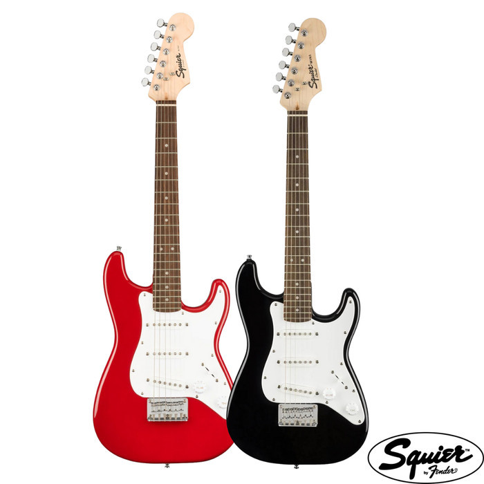 Squier Mini Stratocaster Electric Guitar, Laurel | Elektrik Guitar