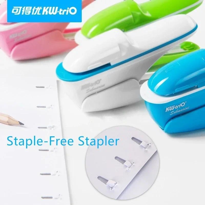 

Hand-Held Safe Staple 5299 Staple-Free Without Staples Stapler 7 Sheets Capacity Paper Stapler Office Bookbinding Supplies