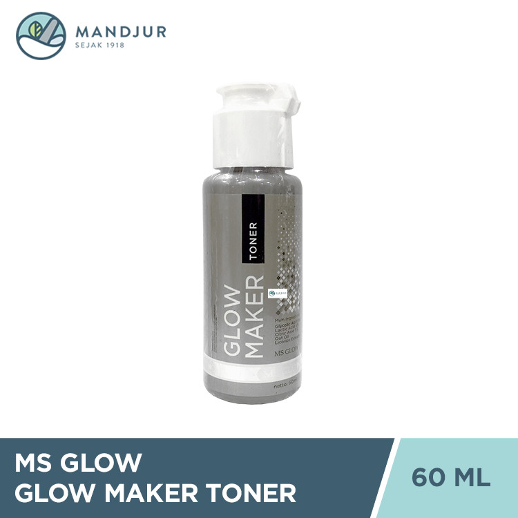 Ms Glow Toner Glowing / Glow Maker 60 mL - Toner Pelembap Wajah
