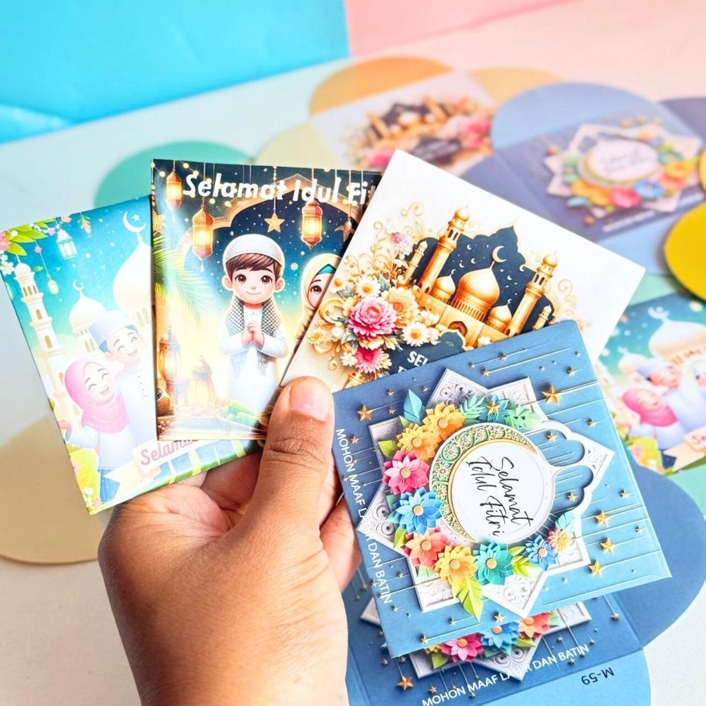 

DIY AMPLOP LEBARAN DENGAN GAMBAR KARAKTER IMUT thr hari raya kemenangan idul fitri minal aidin wal faizin puasa