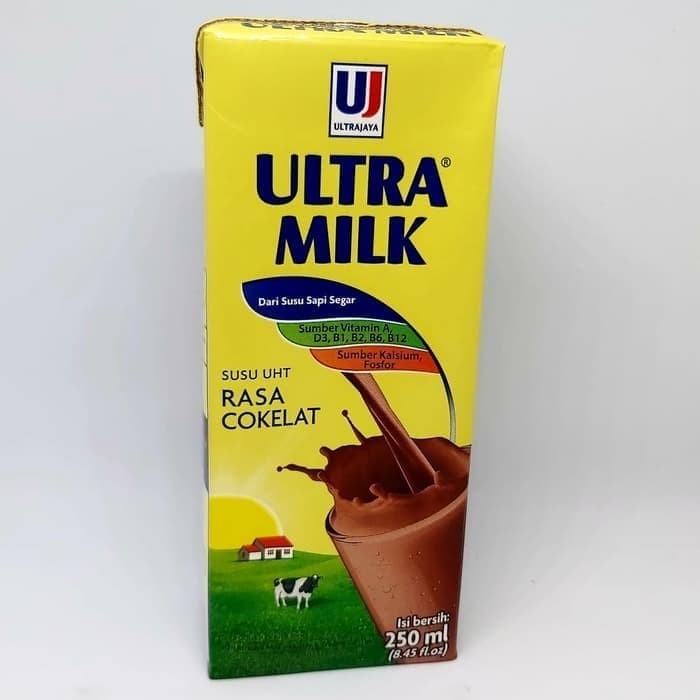 

ultra 250 ml coklat