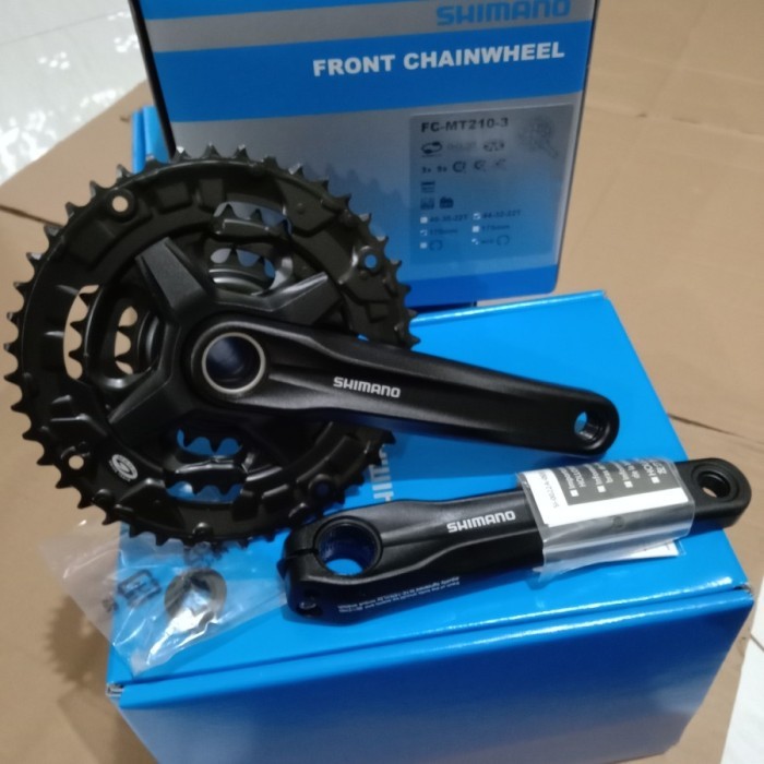 Crankset - Crank Set Shimano Altus MT210 - Hollowtech II - 44T