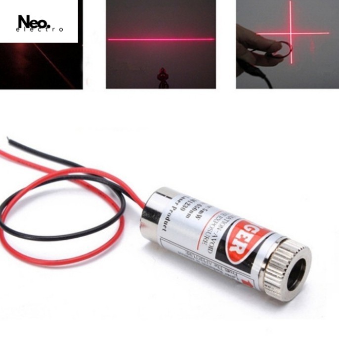 Laser 650nm 5mW Red Line cross dot dioda Generator Diode high Quality