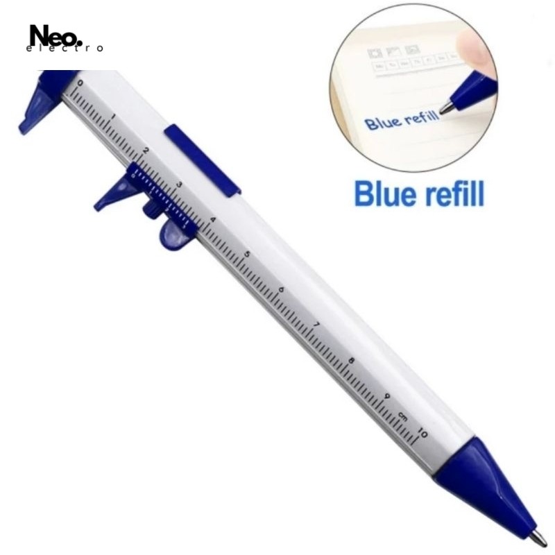 

New part blue pulpen ballpoint jangka Sorong sigmat pen soale rule