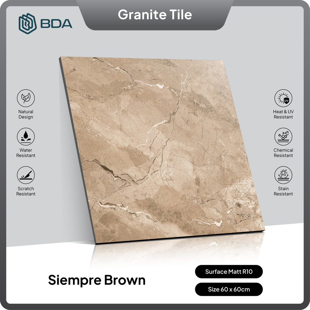 BDA Granite Tile Keramik Kamar Mandi Keramik Lantai Kamar Mandi Granit Kamar Mandi Granit Lantai 60x