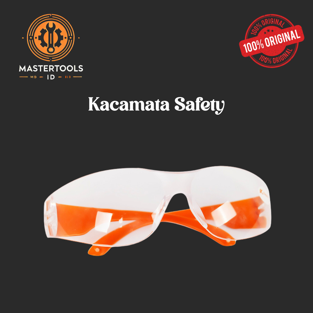 Kapusi Kaca Mata Safety Bening / Kaca Mata Protection