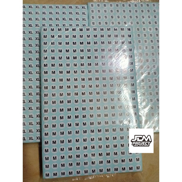 

JDM Project - ( COD ) LABEL SIZE TEMPEL PER 1PACK ( 100LEMBAR )