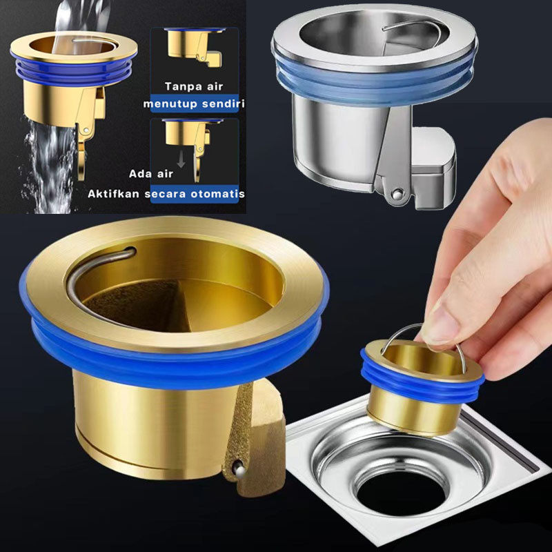 Katup Penutup Saluran Air Saluran Air Wastafel Dapur Floor Drain Penutup Saluran Air Kamar Mandi Flo