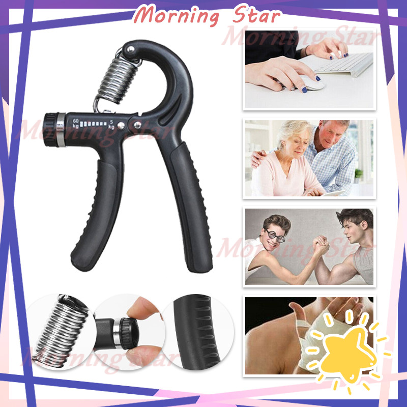 Alat Olahraga Handgrip/Olahraga Tangan Handgrip Adjustable/Hangrip 5-60 Kg