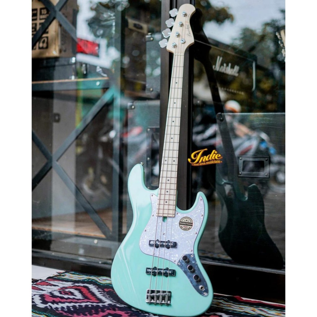 promo spesial Gitar Bass Bacchus Universe Series WJB 330M Seaform Green