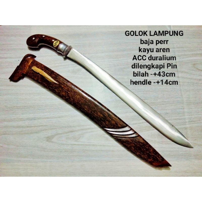 TERMURAH Golok Cibatu/golok pemotong kayu dan bambu/golok asli baja per/full tank/siap pakai GOLSEM 
