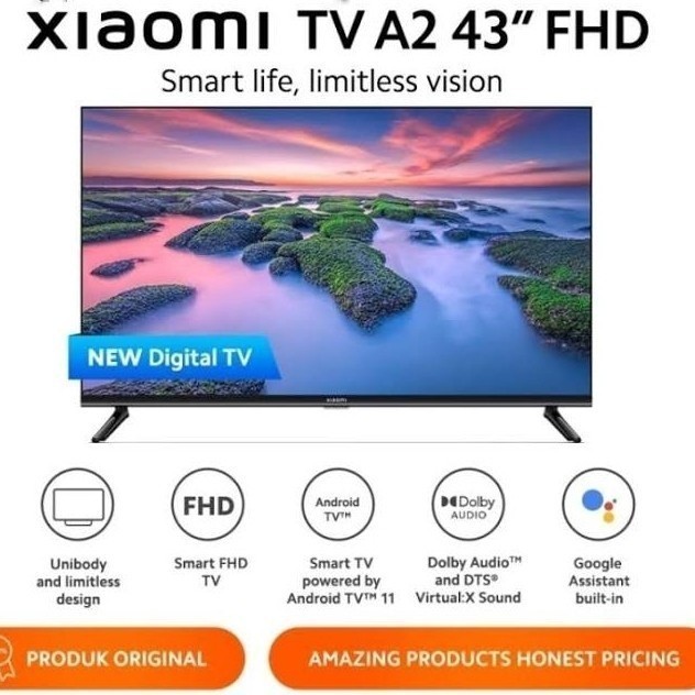 SPESIAL PROMO 70% LED TV XIAOMI ANDROID TV 43 A2 FHD 43INCH