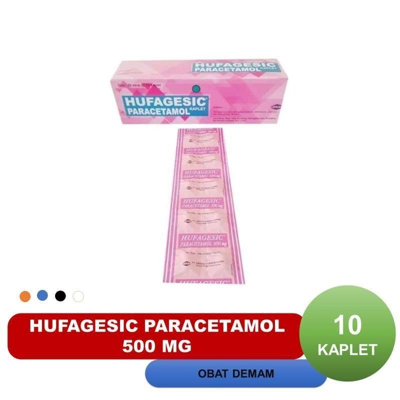 Hufagesic Paracetamol 500 Mg 1 Str @ 10 Kaplet