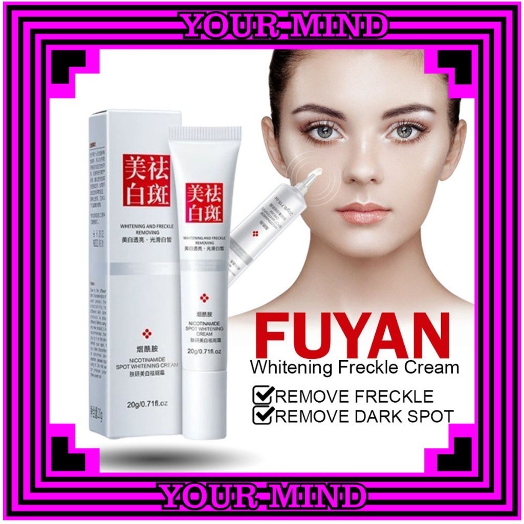 YM FUYAN Cream Penghilang Flek Hitam Nicotinamide Spot Whitening Cream 20g