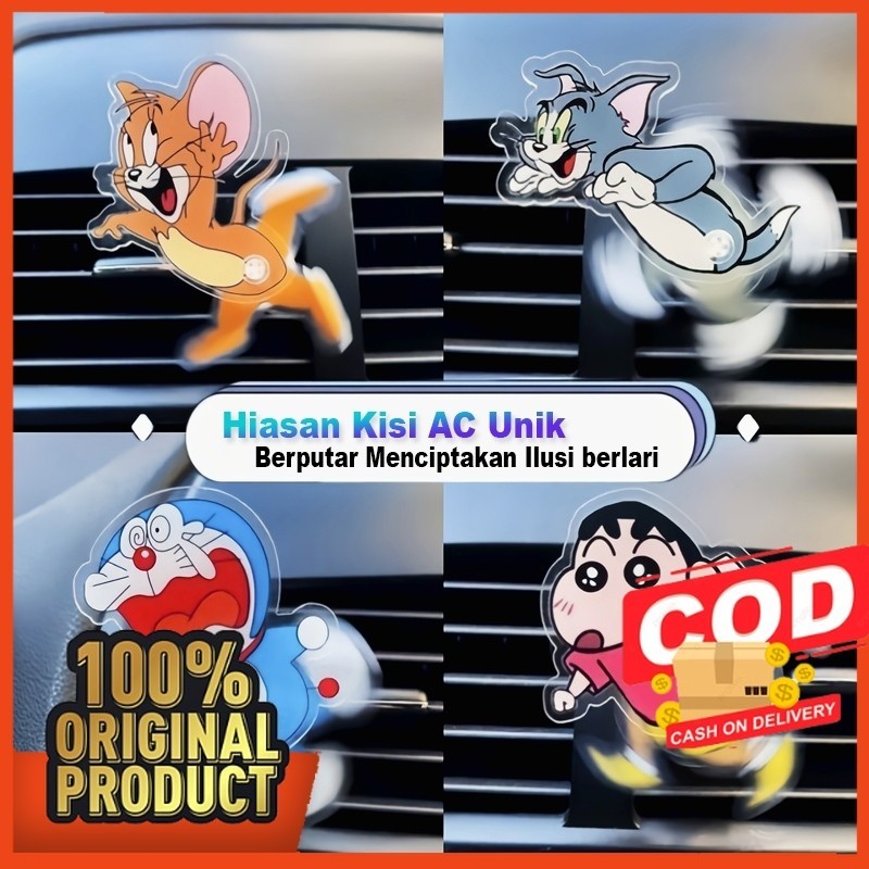 HOSELA Aksesoris Pajangan Kisi AC Mobil Hiasan Interior Mobil Aksesoris Lucu Interior Mobil