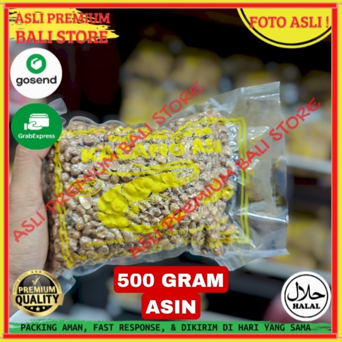 

OLEH OLEH MAKANAN CEMILAN CAMILAN SNACK KULINER KHAS ASLI ORI ORIGINAL BALI KACANG TANAH ASIN 500 GRAM GR