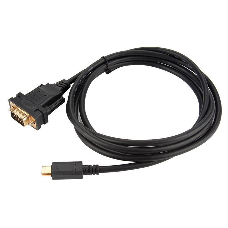 FTDI FT232RL Type C USB-C to DB9 Male RS232 Serial Adapter Converter Cable Support Windows 7/8/10 Ma