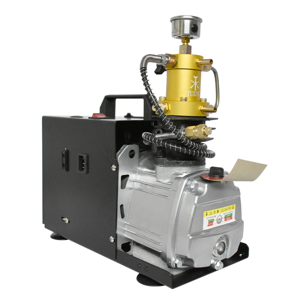 TUXING TXES031 300Bar 4500Psi Electric PCP Air Compressor High Pressure Pump Pneumatic PCP Rifle Air
