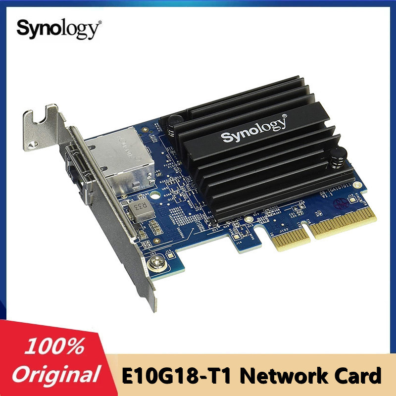 Original Synology E10G18-T1 10GB NW Card W 10GBASE-T Ports Network Card Internal Ethernet 10000 Mbit