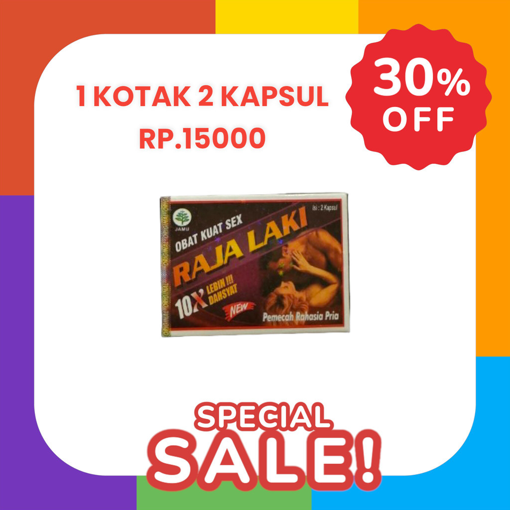 Diskon Special Murah / Kapsul Raja Laki
