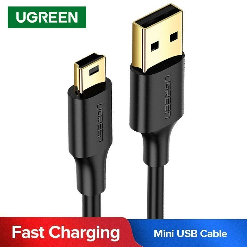 UGREEN USB -A 2.0 Male to Mini 5 Pin Male Cable 1M - PN 10355