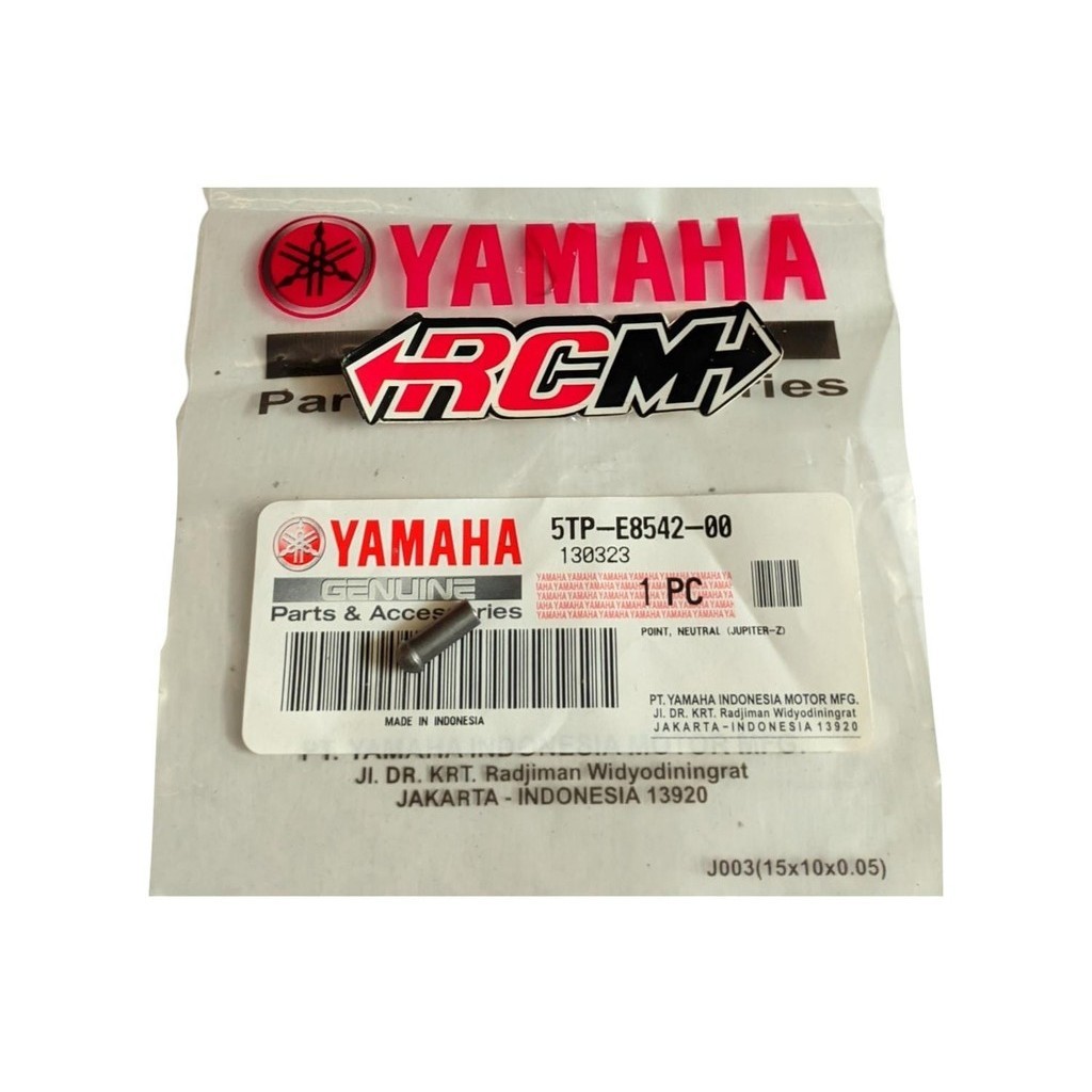 5TP-E8542-00 PIN PEN POIN TONJOKAN SWITCH NETRAL VEGA ZR JUPITER Z ORI ORIGINAL YAMAHA YGP ASLI