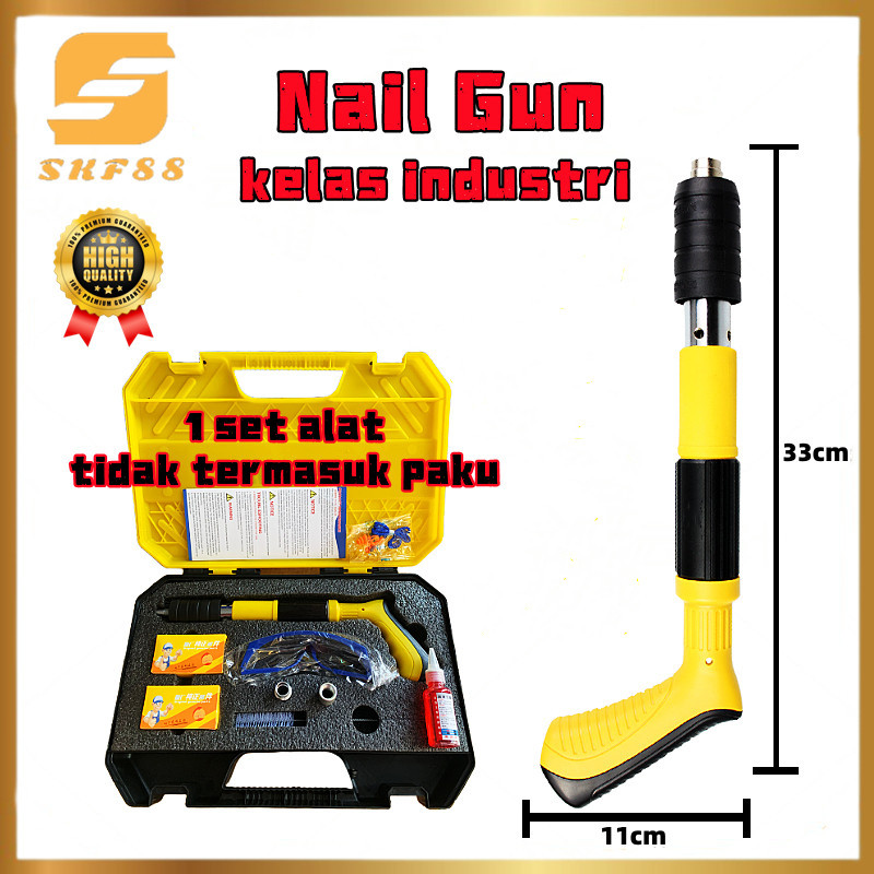 LE29  Alat paku tembak beton / Nail gun / nails guns rivet tool / mesin paku rivet / paku tembak man