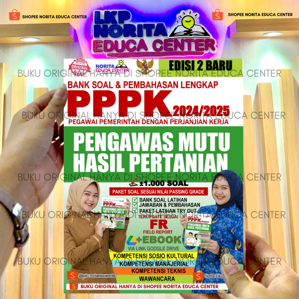 

[PROMO MURAH] BUKU PPPK PENGAWAS MUTU HASIL PERTANIAN