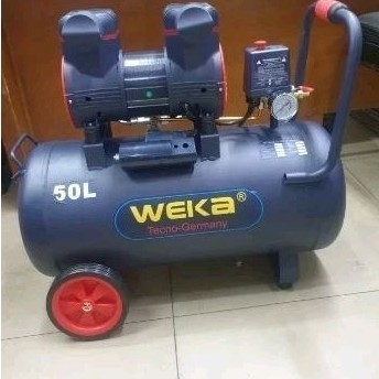 Oiless Compressor Silent 50 liter 2,5 hp kompresor angin silent weka