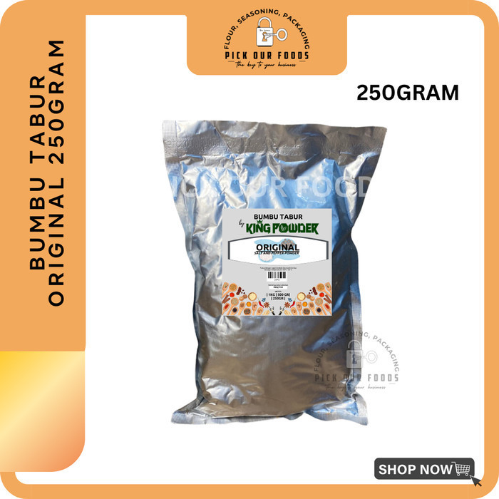 

Spesial Promo -sukron_86 Bubuk Tabur Salt & Papper 250 gram / Bubuk Tabur Original Shihlin