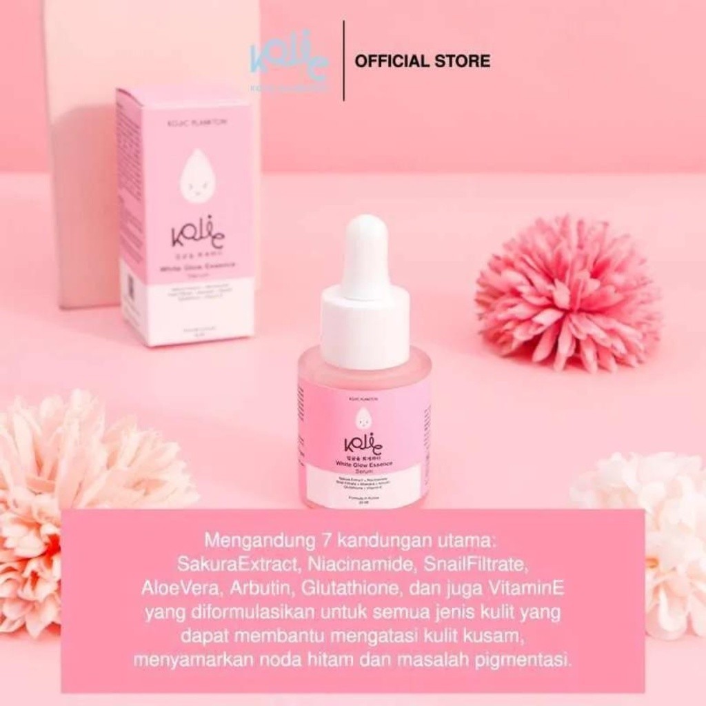 - Serum White Glow Essence by Kojic Plankton