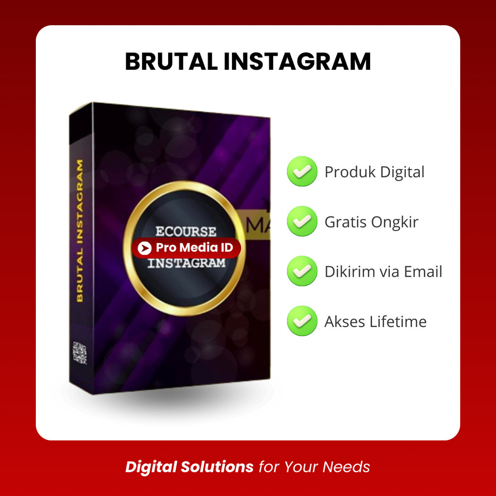Brutal Instagram Bangun Asset Online Lewat IG Lengkap