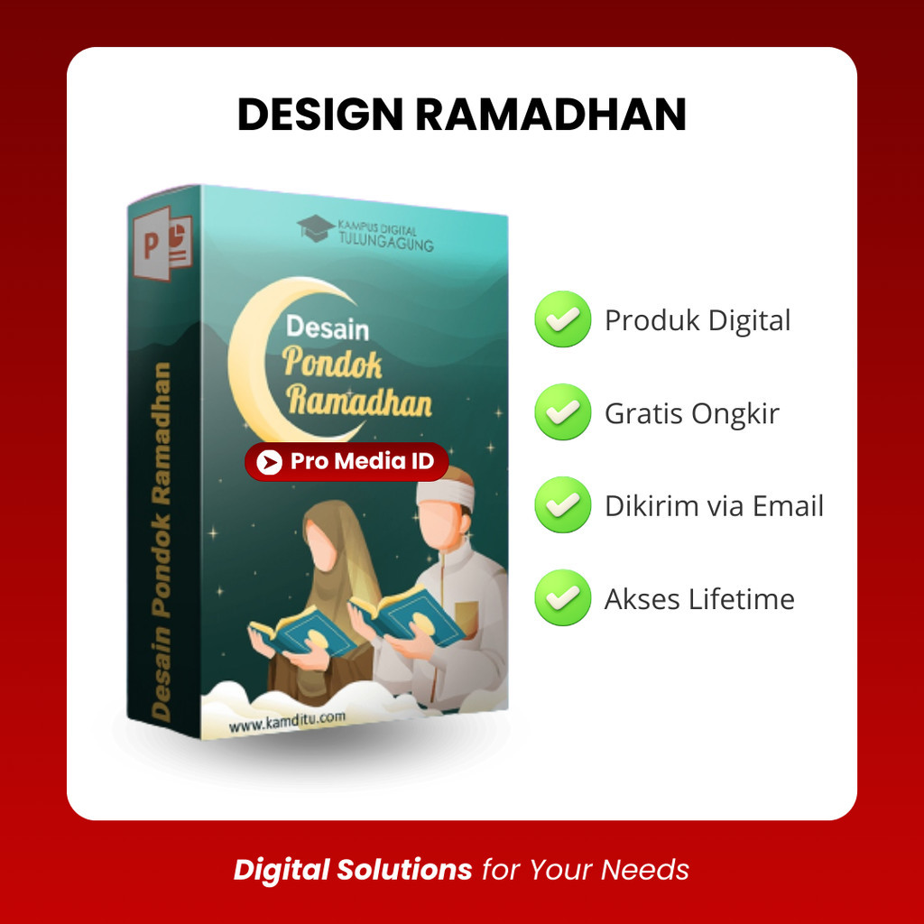 220+ Pondok Ramadhan Design Template Format PowerPoint PPT