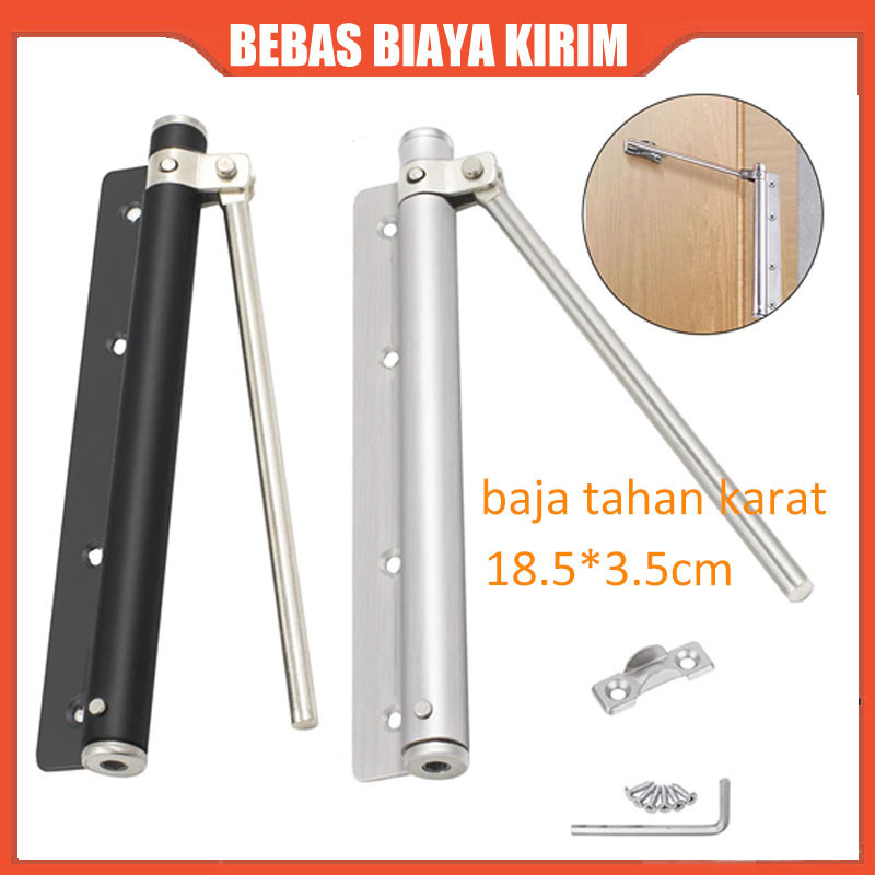 Penutup Pintu Otomatis Stainless Steel AutomaticDoor Closer Besi penutup pintu otomatis engsel koboi