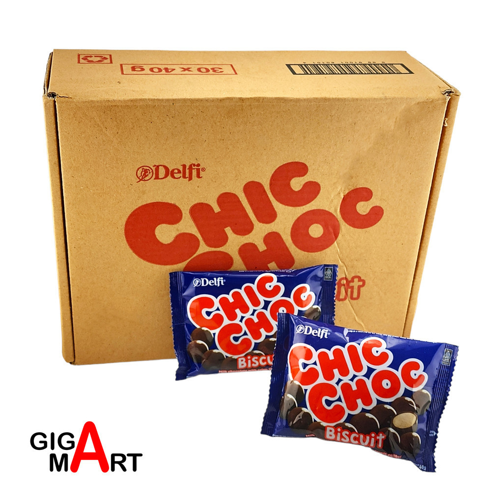 

Delfi Chic Choc Chocolate Balls Regular Size BOX - Netto 40gr