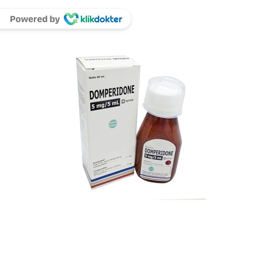 Domperidone Sirup 60ml Generik