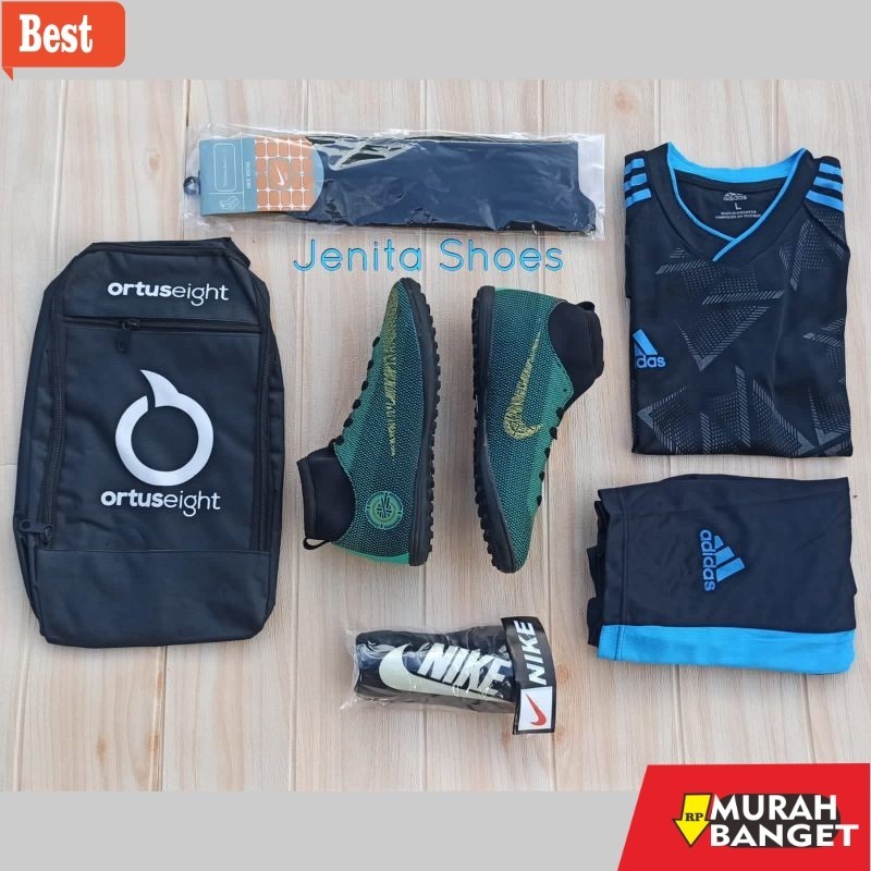 Sepatu Futsal Kekinian Sepatu Futsal Model Boots Terbaru Pria Bonus Baju