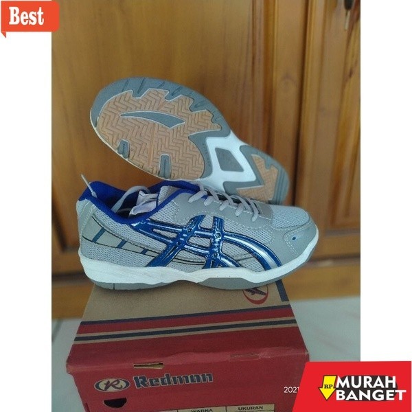 Sepatu bulu tangkis keren Sepatu badminton REDMON obral MURAH
